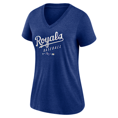 売れ筋商品|||ナイキ Tシャツ トップス レディース Women's  Kansas City s Authentic Collection Velocity Practice Performance V-Neck T-shirt  Kansas City Royals Authentic Collection Women's Nike MLB V